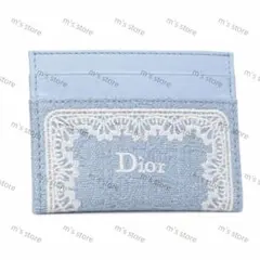 新品 ディオール Dior Oblique Freesia カードホルダー