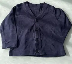 UNIQLO ネイビー カーディガン 80cm