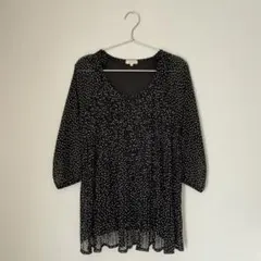 【お得】HusHusH プリーツ ブラウス Lサイズのサムネイル