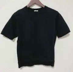 UNIQLO【S】ブラック♡半袖スウェット♡トレーナー♡メンズ