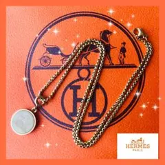 エルメス良品✨本物正規品✨刻印有コロゾ✨ゴールドペンダント✨ネックレスのサムネイル