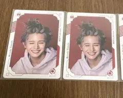 山田涼介 RED　ソロアルバム 封入特典 ビジュアルカードC 　セット