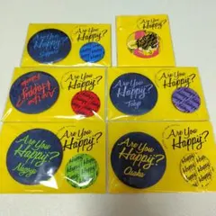 ARASHI　Are You Happy? 缶バッジ 5種＋ステッカーセット