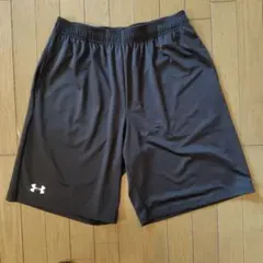 UAチーム ヒートギア マイクロショーツ　ブラック　1376396