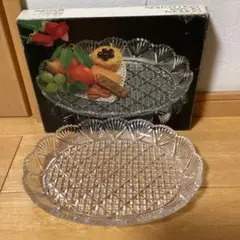 お値下げ❗️HOYA グラーディス クリスタル皿 FBD 2100 31cmのサムネイル