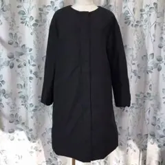 ユナイテッドアローズ グリーンレーベルリラクシング ノーカラー ダウンコート