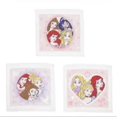 プリンセス おしぼりタオル キラキラキューティ ３枚セット