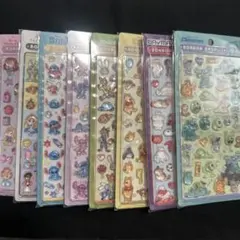【正規品】ディズニーボンボンドロップシール　全8種コンプリート　まとめ売りのサムネイル