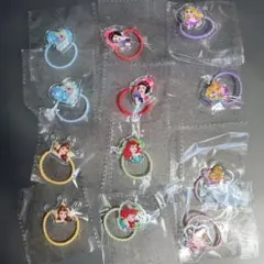 ディズニープリンセス ヘアゴム 12個セット ラプンツェル　エルサ　アリエル