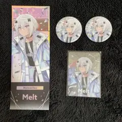 すとふぇす 缶バッジ メタルカード ホログラムチケット メルト・ダ・テンシ