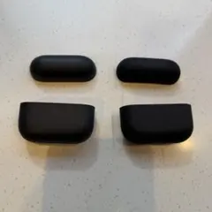 AirPodsPro第1世代と第2世代のシリコン製ケース黒2個セット