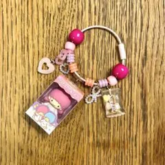 サンリオ チョコボックス リトルツインスターズ　ララ　じゃらじゃらキーホルダー