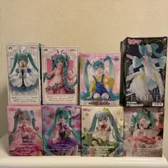 初音ミク　フィギュア8個セット