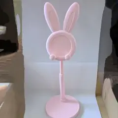 スマホスタンド かわいい うさぎ ピンク 卓上