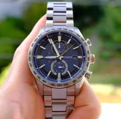 超美品 CITIZEN シチズン ATTESA アテッサ AT8181-63L