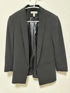 H&M ブラック テーラードジャケット EUR 36P