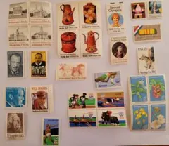 USA記念切手まとめ 外国切手コレクション 人物 スポーツ 花 未使用