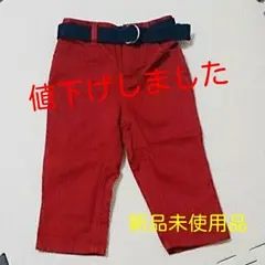 ラルフローレン 新品未使用ボトムス 12M(80)ベルト付き