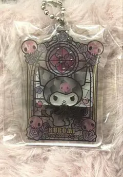 サンリオ クロミ ステンドグラス風 アクリルキーチェーン