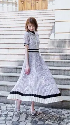 EMIRIAWIZ ラベンダー レース ワンピース Sサイズ