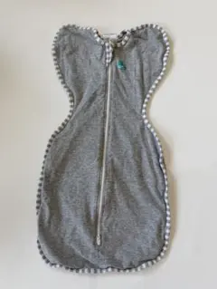 スワドルアップ　スワドル　ほぼ未使用　Sサイズ　グレー　モロー反射防止　新生児