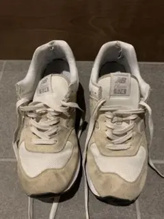 New Balance 574 ホワイト/ベージュ