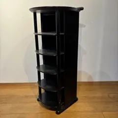 カリモク 木製 5段 シューズラック スリッパラック ヴィンテージ インテリア