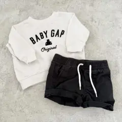 BABY GAP トレーナー　ショートパンツ セット