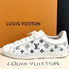 ルイヴィトン スニーカー ルクセンブルク モノグラム 白 メンズ 29cmのサムネイル
