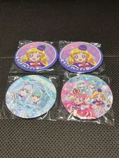 ひろがるスカイ！プリキュア 缶バッジ キュアフレディ など 4個セット