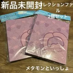 ポケモンカードゲーム コレクションファイル メタモンといっしょ2個セット