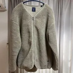 ジムフレックス ノーカラーボアジャケット12