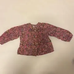 ボンポワン花柄シャツ サイズ18