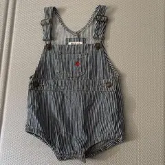 ポロ　ストライプ オーバーオール 95cm以下