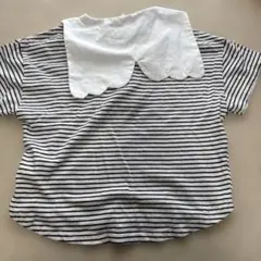 コトリ　天使の羽襟付きTシャツ