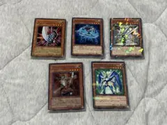 【戦士族・星4】遊戯王 まとめ売り 100枚 キラ5枚・ノーマル95枚　引退品