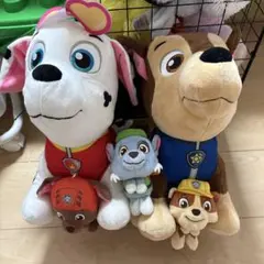パウパトロール　ぬいぐるみセット