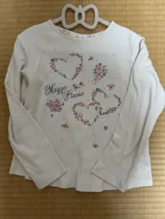 mezzo piano 花柄長袖カットソー 130