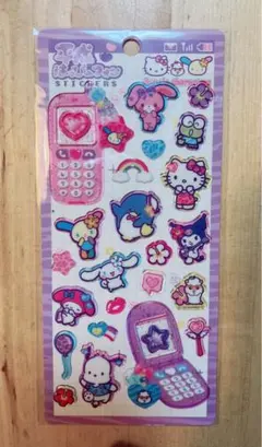 【正規品】クラックス　平成はっぴーフォン　サンリオキャラクターズ　ステッカー