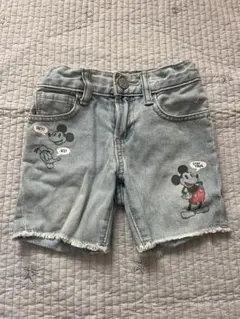 Gap Disney ミッキーマウス デニムショートパンツ 18-24ヶ月