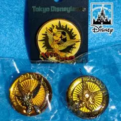 ディズニー ピンバッジ ミレニアム 2000年 記念 3点 ミッキー レア 希少