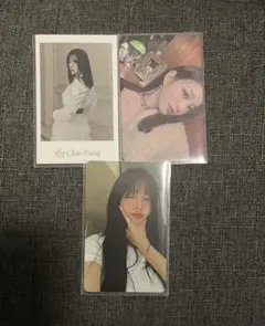 fromis_9 チェヨン　チェキ　トレカ　アクスタまとめ売り fromis_9 チェヨン メンシプ トレカ セット - メルカリ