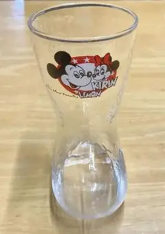 Disney キリンレモン グラス ブーツ型 ミッキー