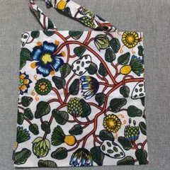 美品✨️【マリメッコ　marimekko】ファブリックトートバッグ