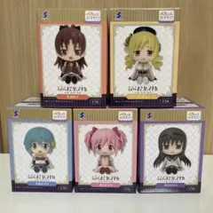 まどか☆マギカ ミニフィギュア ぺたっとおすわりフィギュア　5体セット
