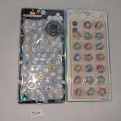 シマエナガ おはじきシール Kiracoro ジュエルプチドロップ セット