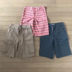 H&MとGap ハーフパンツ３枚セット 140センチ