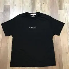 値下げ　スーパーハッカ　ロゴ　スミレ刺繍　Tシャツ　カットソーのサムネイル