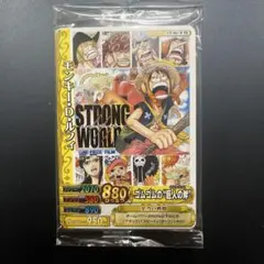 【非売品】ONE PIECE STRONG WORLD 2009 カードダス 非売品】ONE PIECE STRONG WORLD 2009 カードダス - メルカリ