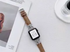 Apple Watchバンド合皮ストラップパステルカラー